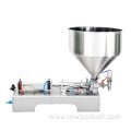 automatic cylinder pushes the piston liquid filling machine